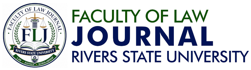 Faculty of Law Journal Rivers State University